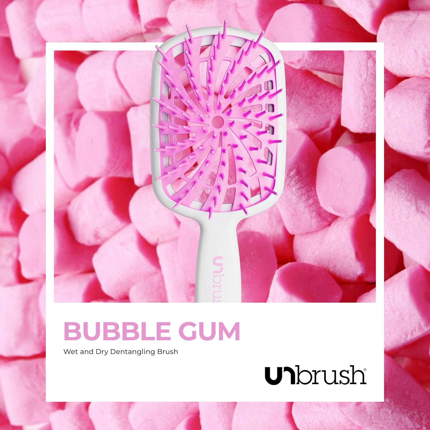 FHI Heat - UNbrush Plus - ultra légère, démêlage doux, 84 poils UltraFlex