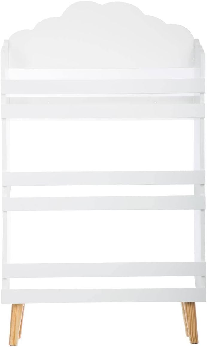 Atmosphera - Nuage bibliothèque enfant blanche, compacte, ludique