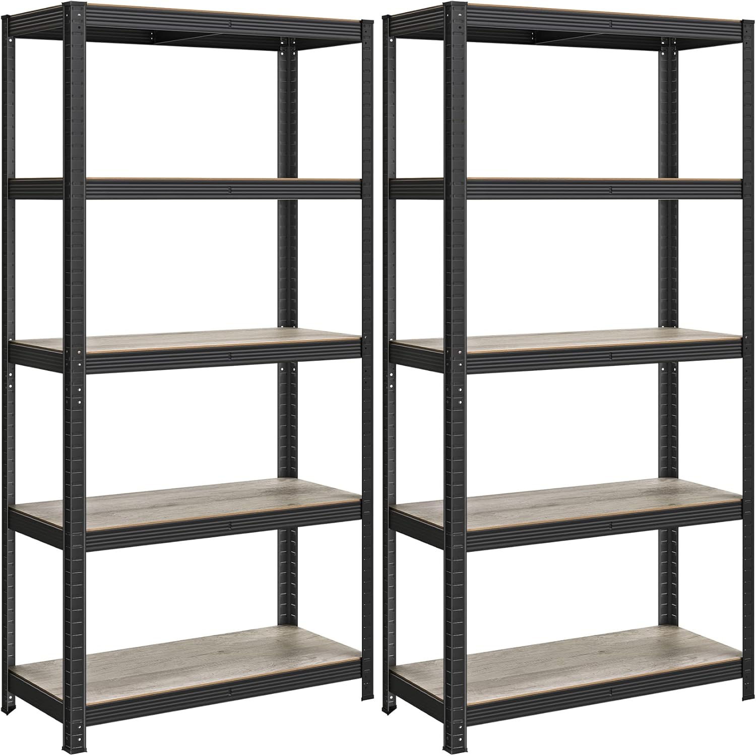 SONGMICS - étagère 5 niveaux 40x90x180 cm, 875kg, planches réglables, GLR040B22