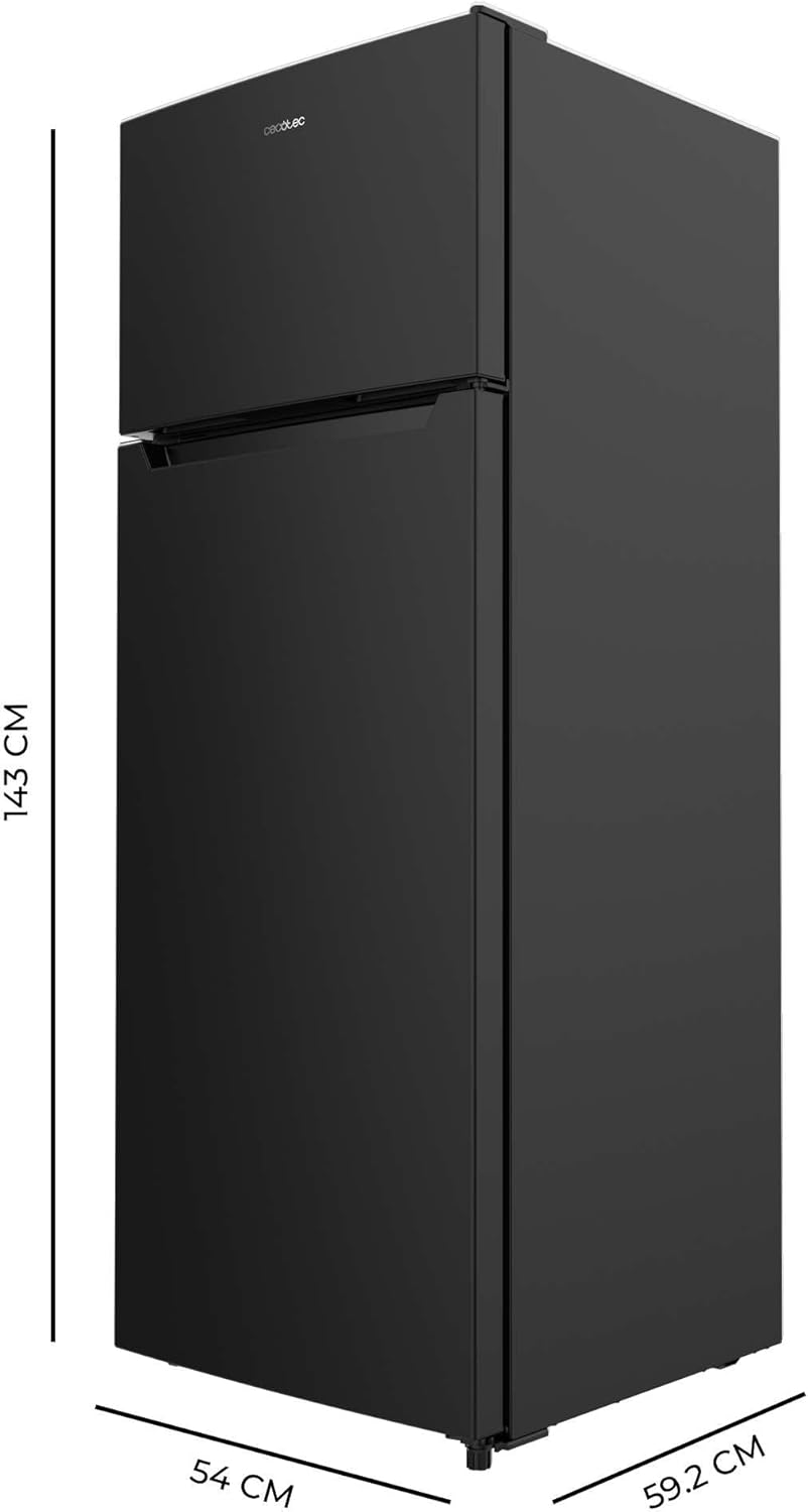 Cecotec - Bolero CoolMarket - 211L - froid auto, classe E, portes réversibles, LED, congélation rapide