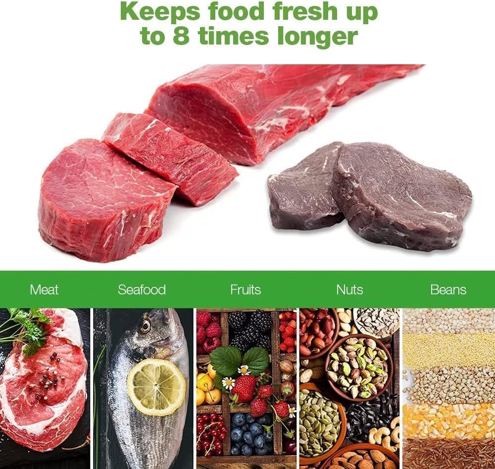 Edihome - sacs sous vide alimentaires - 20x300cm - 3 rouleaux sans BPA