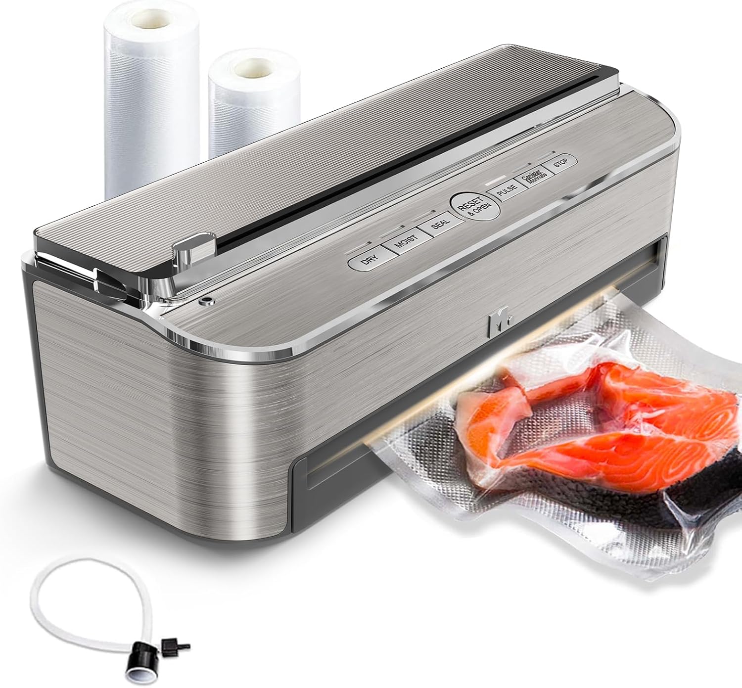 Mesliese - machine sous vide - 85 kPa, 120W, coupe-sac, 2 rouleaux