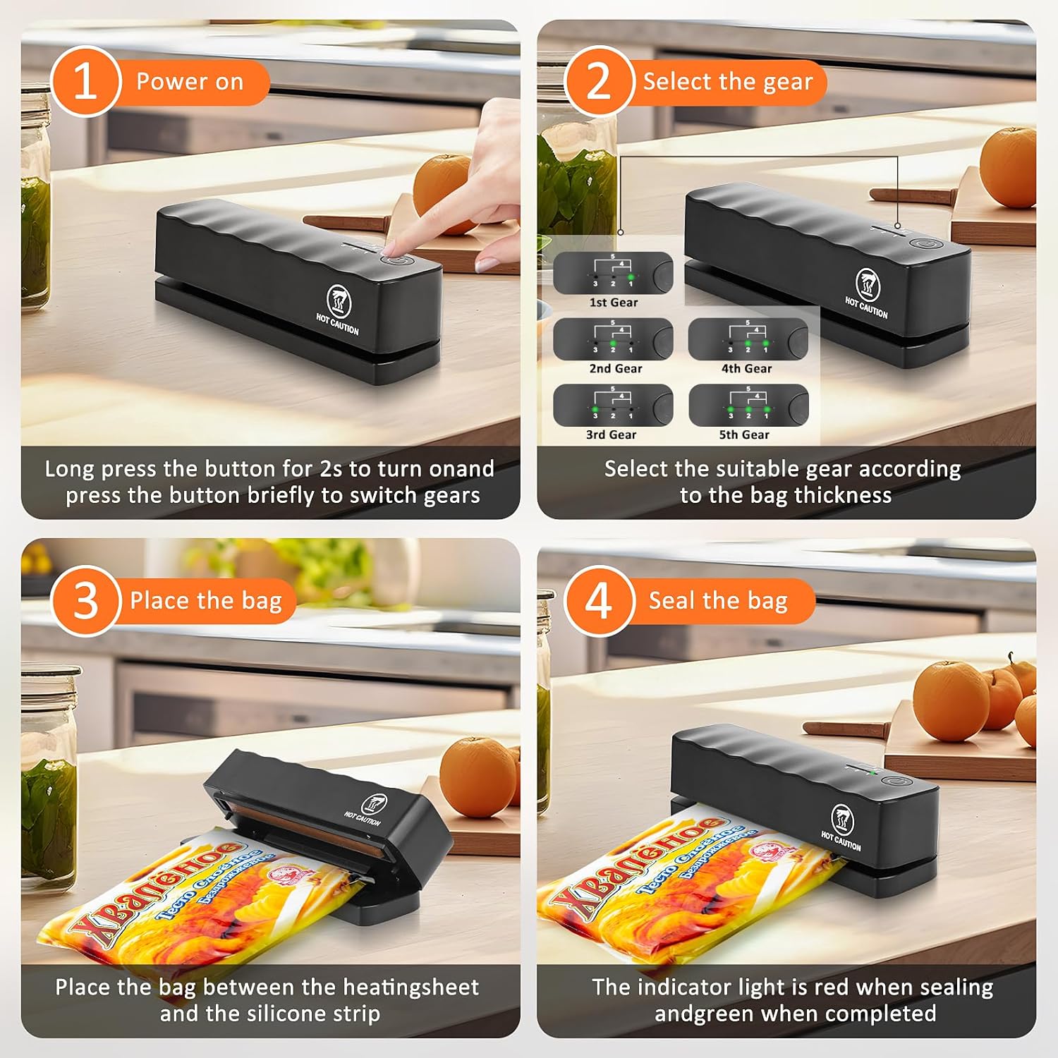 Comius - Sharp Scelleuse Thermique - compacte - 5 niveaux chaleur, rechargeable