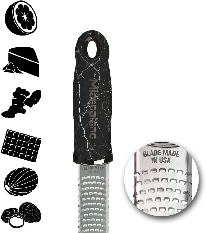 Microplane - Râpe Black Marble - 32 cm - Lame fine inox, made USA