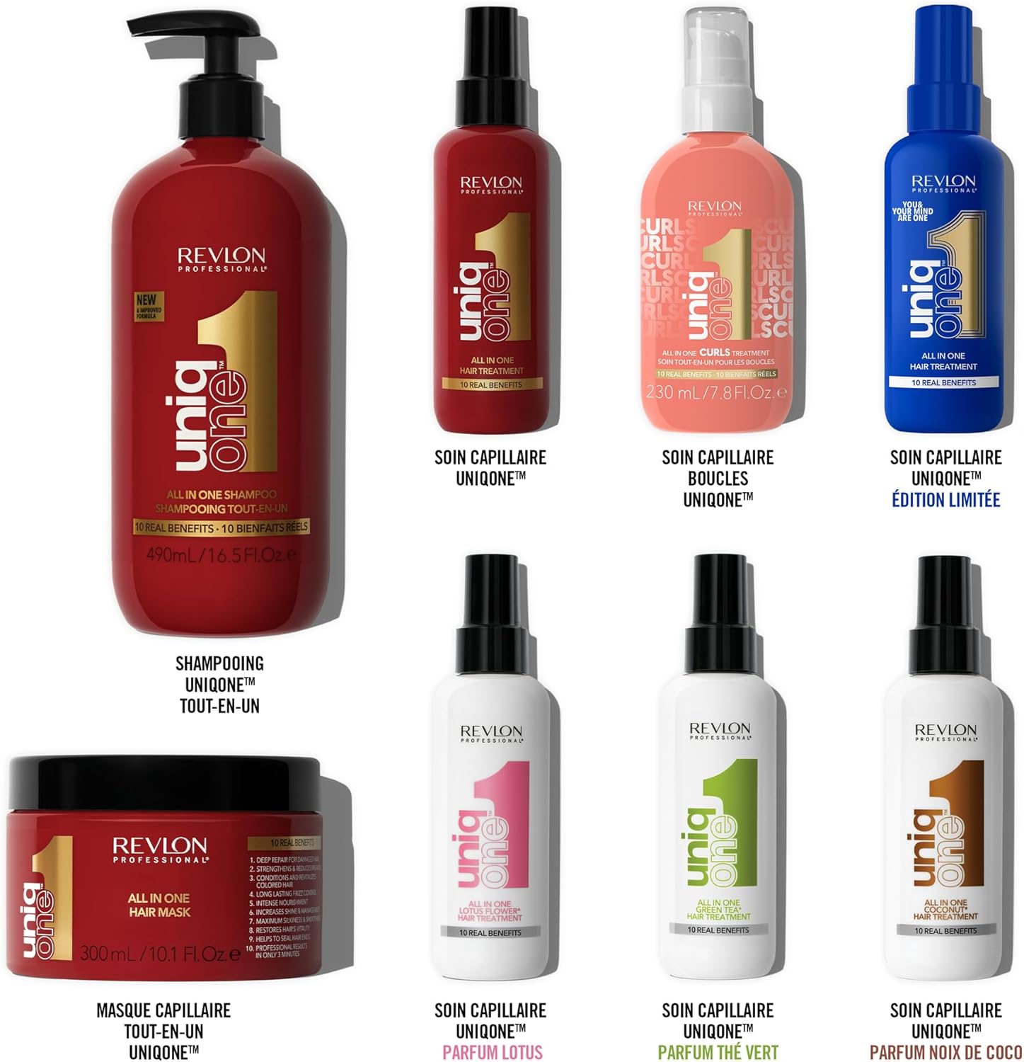 Revlon Professional - UniqOne Masque Spray 150ml - soin nourrissant et vegan