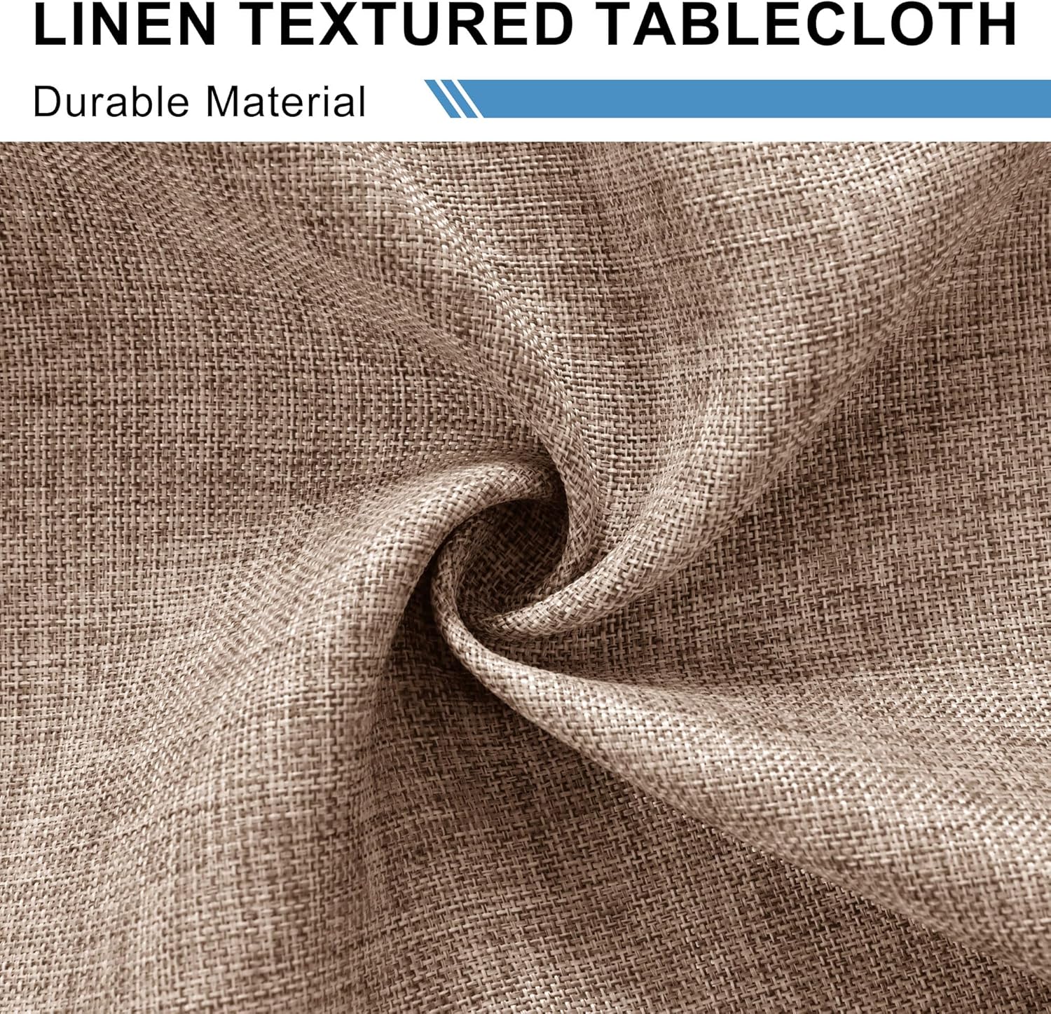 DWCN - nappe rectangulaire 135x240cm - lin lavable, imperméable