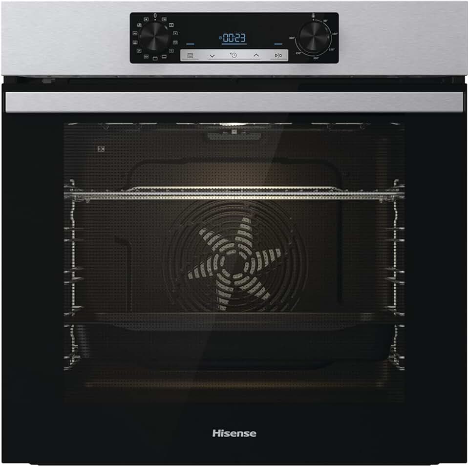 Hisense - BI64211PX - 77L - Pyrolyse, 13 fonctions, AirFry, LED, Inox, Classe A+