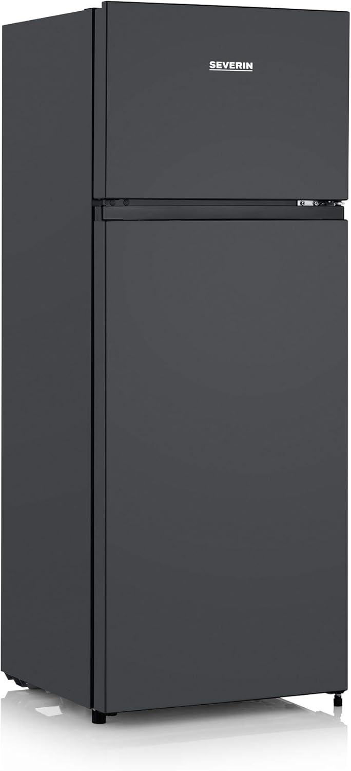 Severin - réfrigérateur-congélateur série DT - 206L, noir, autoportant, classe E - DT8762