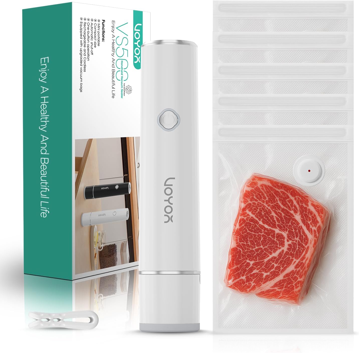 VOYOR - mini machine sous vide compacte, 5 sacs inclus - VS500