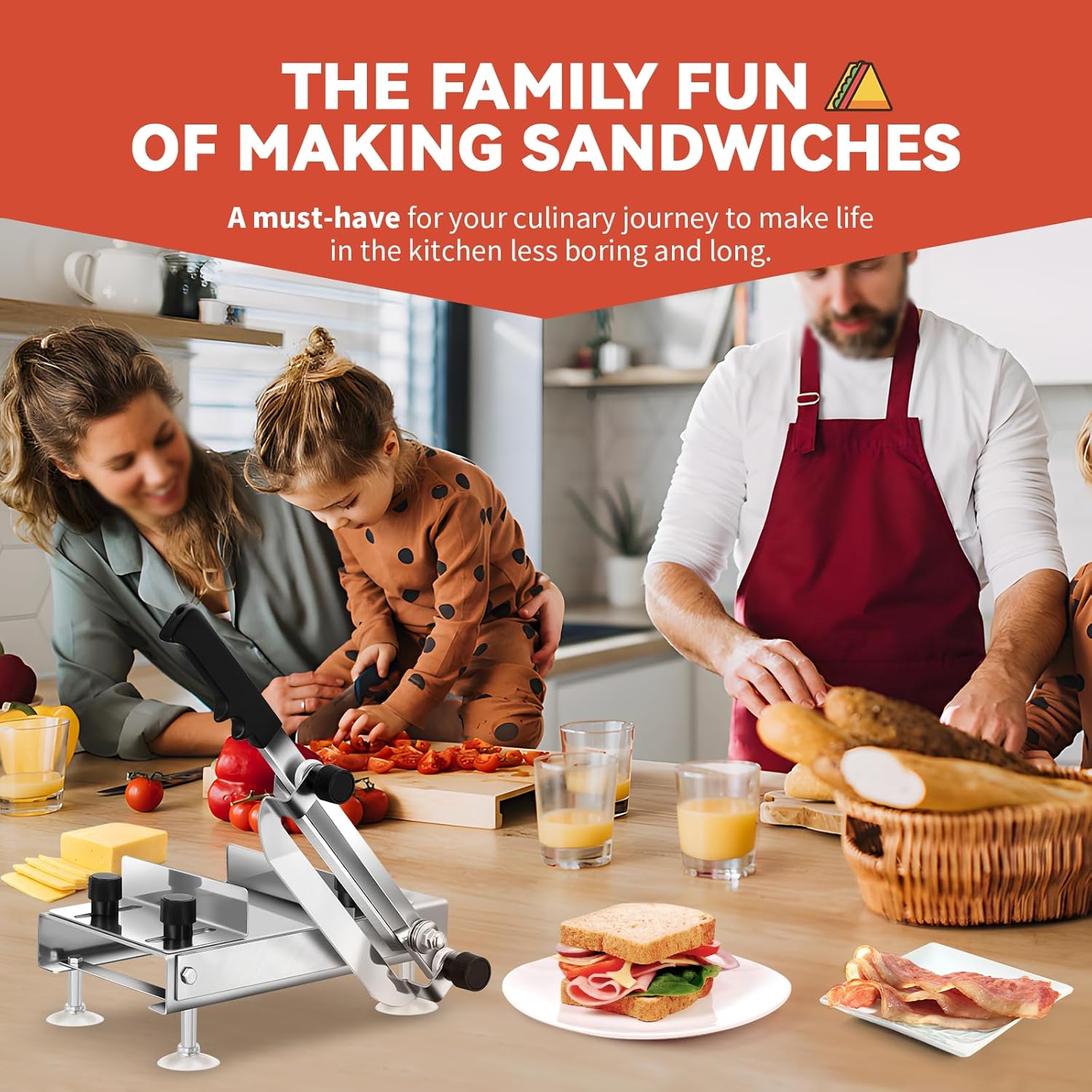 BAOSHISHAN – trancheuse manuelle à viande, coupe fine 24 cm, pour bœuf congelé, herbes et ginseng.