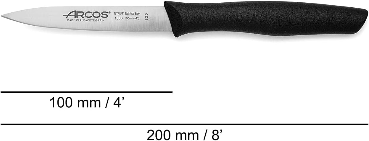 Arcos - Nova - 100mm - couteaux office inox, manche polypropylène, lot 3