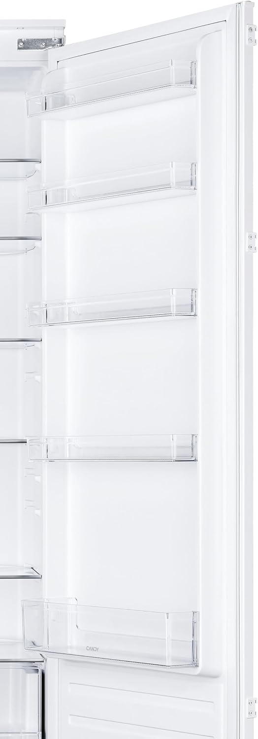 Candy - Réfrigérateur 1 Porte, 178cm, 316L, LED, 39dB, porte réversible, CMS518EW