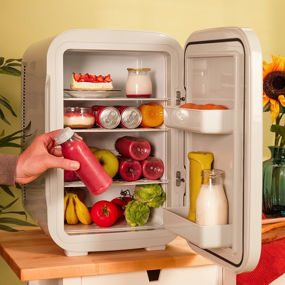 Cecotec - Mini Frigo Bolero MiniCooling - 25L - 12V/220V, Chauffe/Refroidit, portable, 7-65°C, Bahamas Pat 1