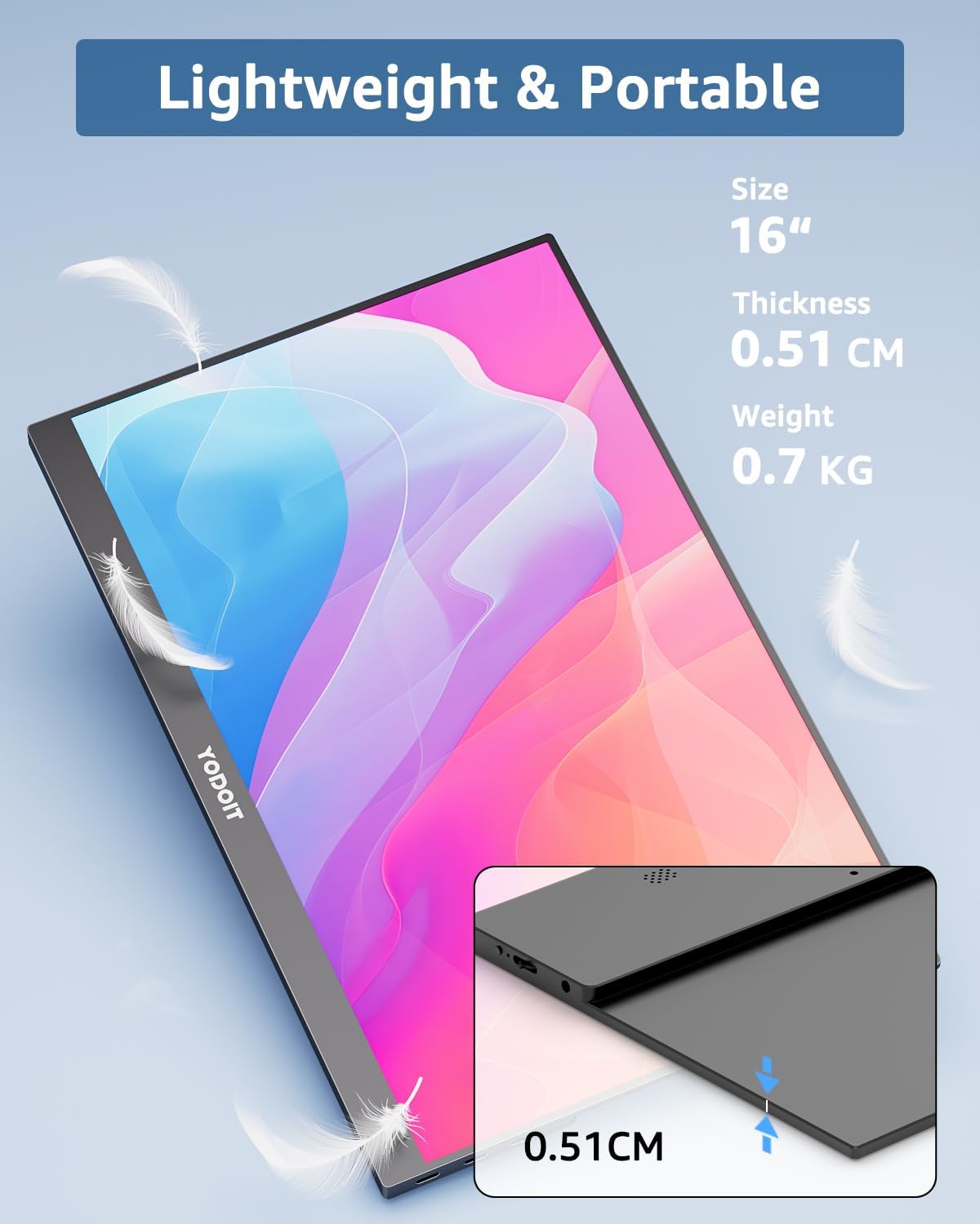 Yodoit - Écran portable 16