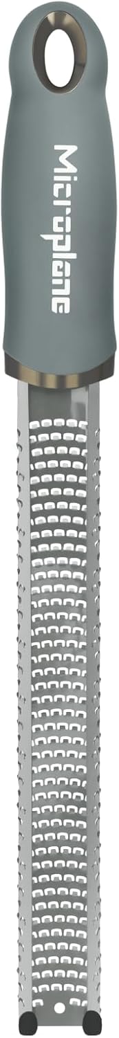Microplane - Râpe Premium Classic - fine, inox, vert eucalyptus, agrumes, parmesan, lame US