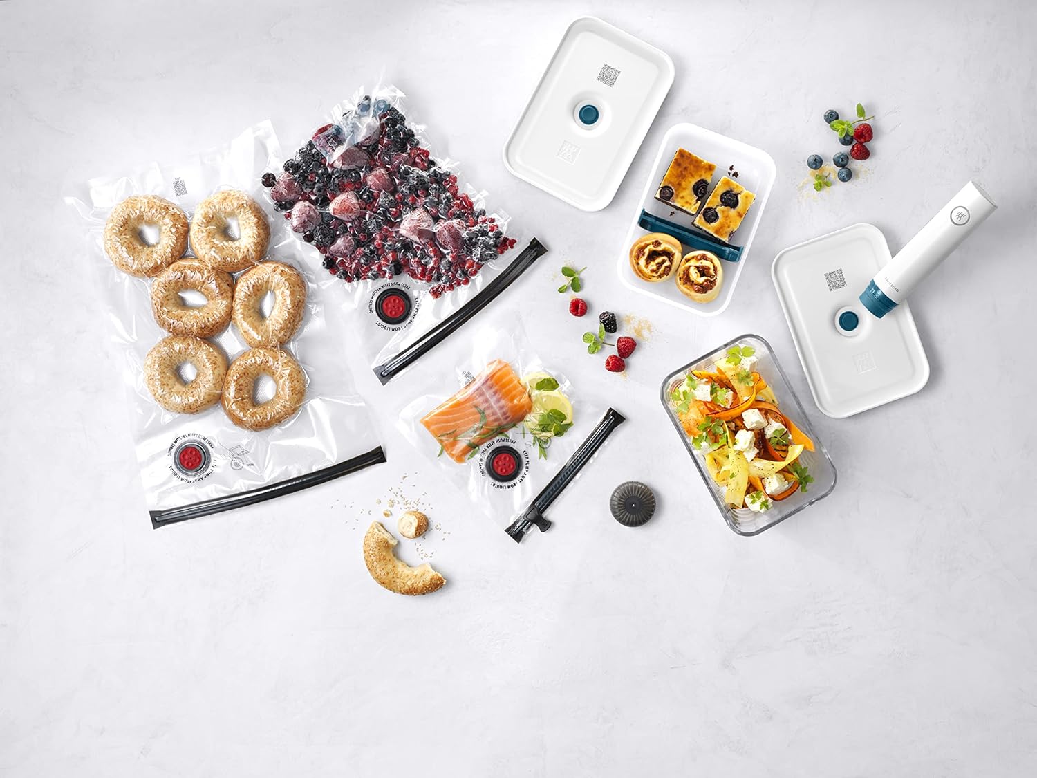 ZWILLING - Fresh & Save kit verre 8 unités, étanchéité sous vide