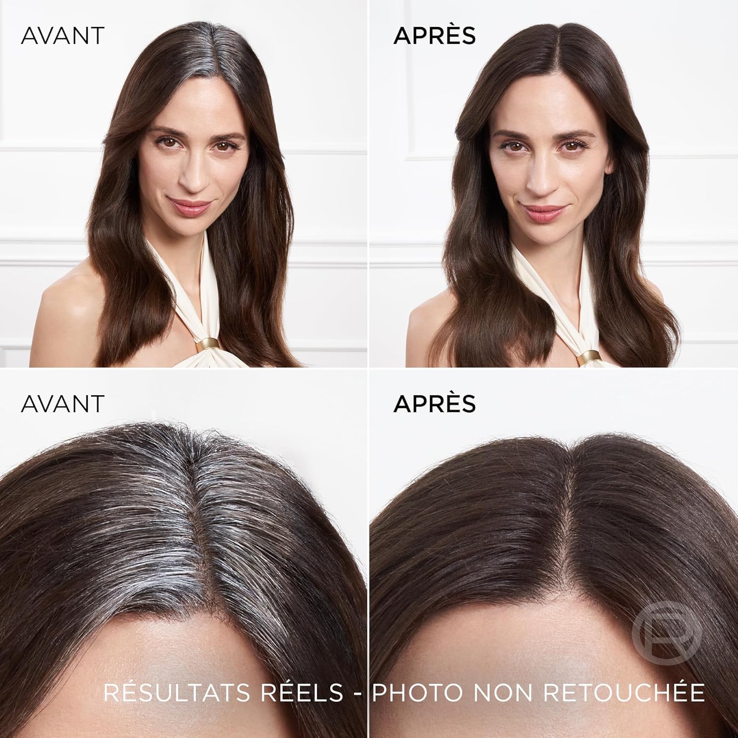 L'Oréal Paris - Magic Retouch spray racines châtain 75ml - couvre cheveux blancs