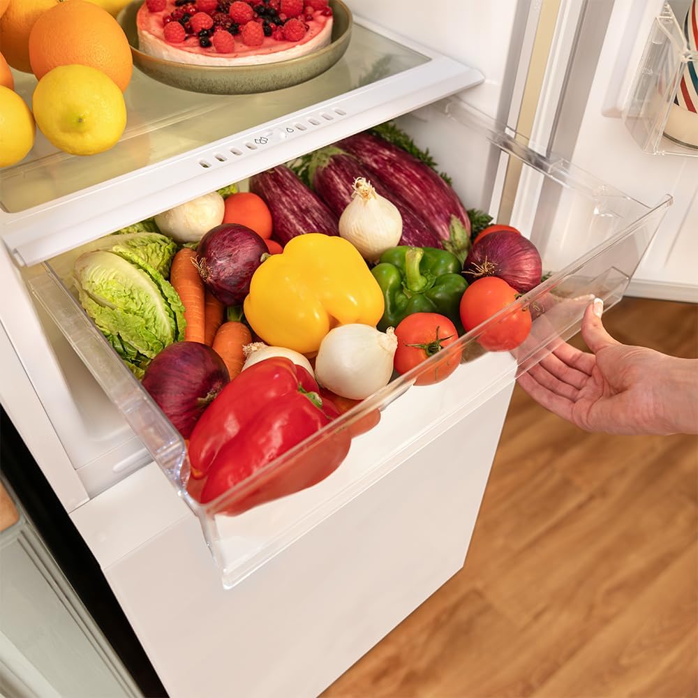 Cecotec - Bolero CoolMarket Combi 250 - Combiné 250L, No Frost, distributeur d'eau, LED, porte réversible, D. Inverter P