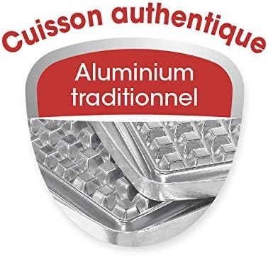 LAGRANGE - Super2 Traditionnel - 1000W - gaufrier réversible, plaques amovibles, fabriqué France - 039121