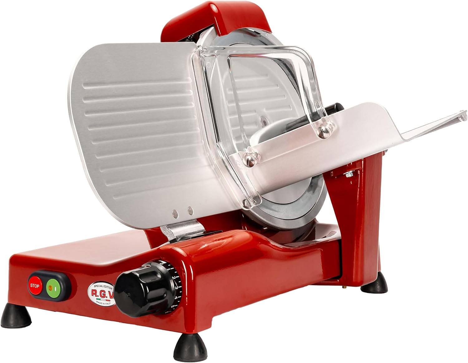 RGV - trancheuse série 90232, 140W, compacte, coloris rouge - 90232-RED