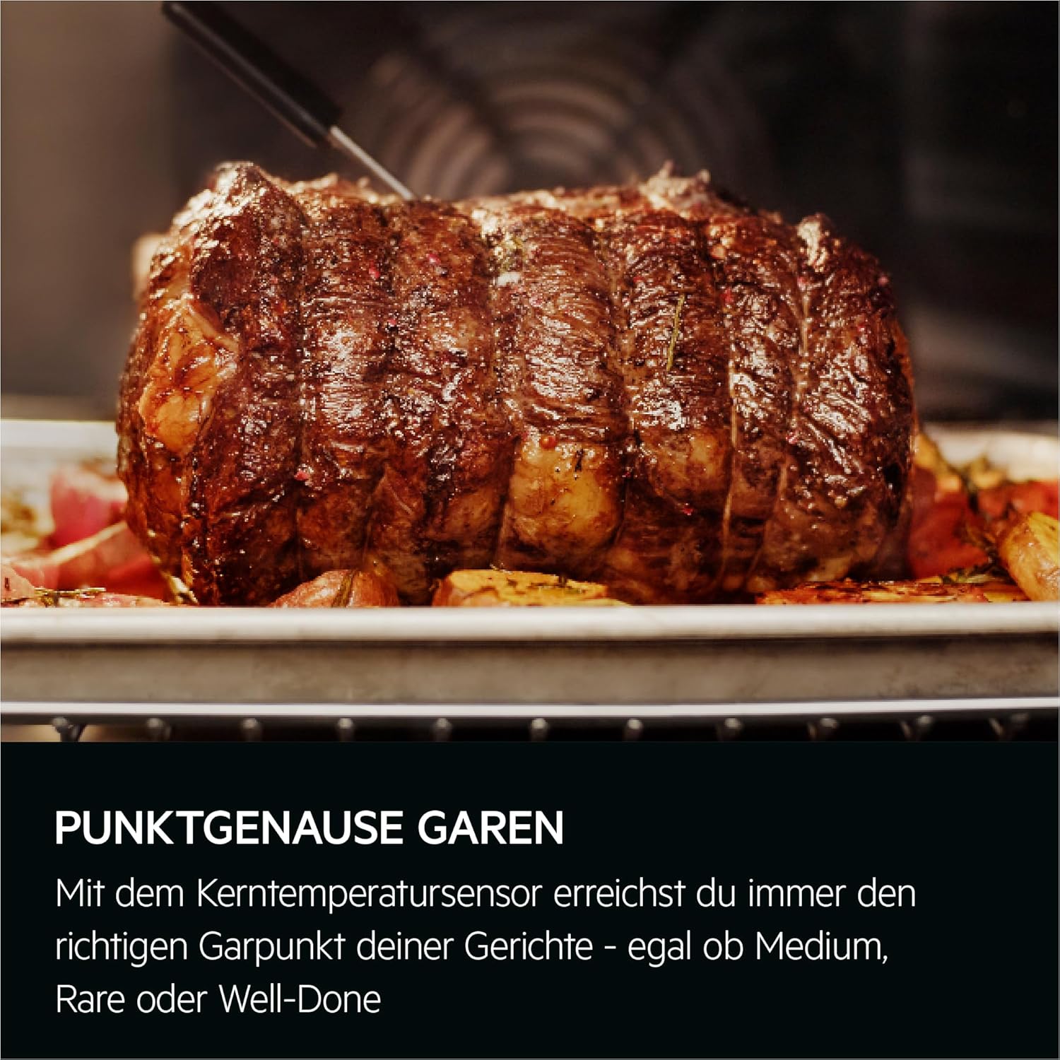 AEG - Four encastrable Série 7, Wifi, pyrolyse, TFT, sonde thermique - TE7PB62WAB