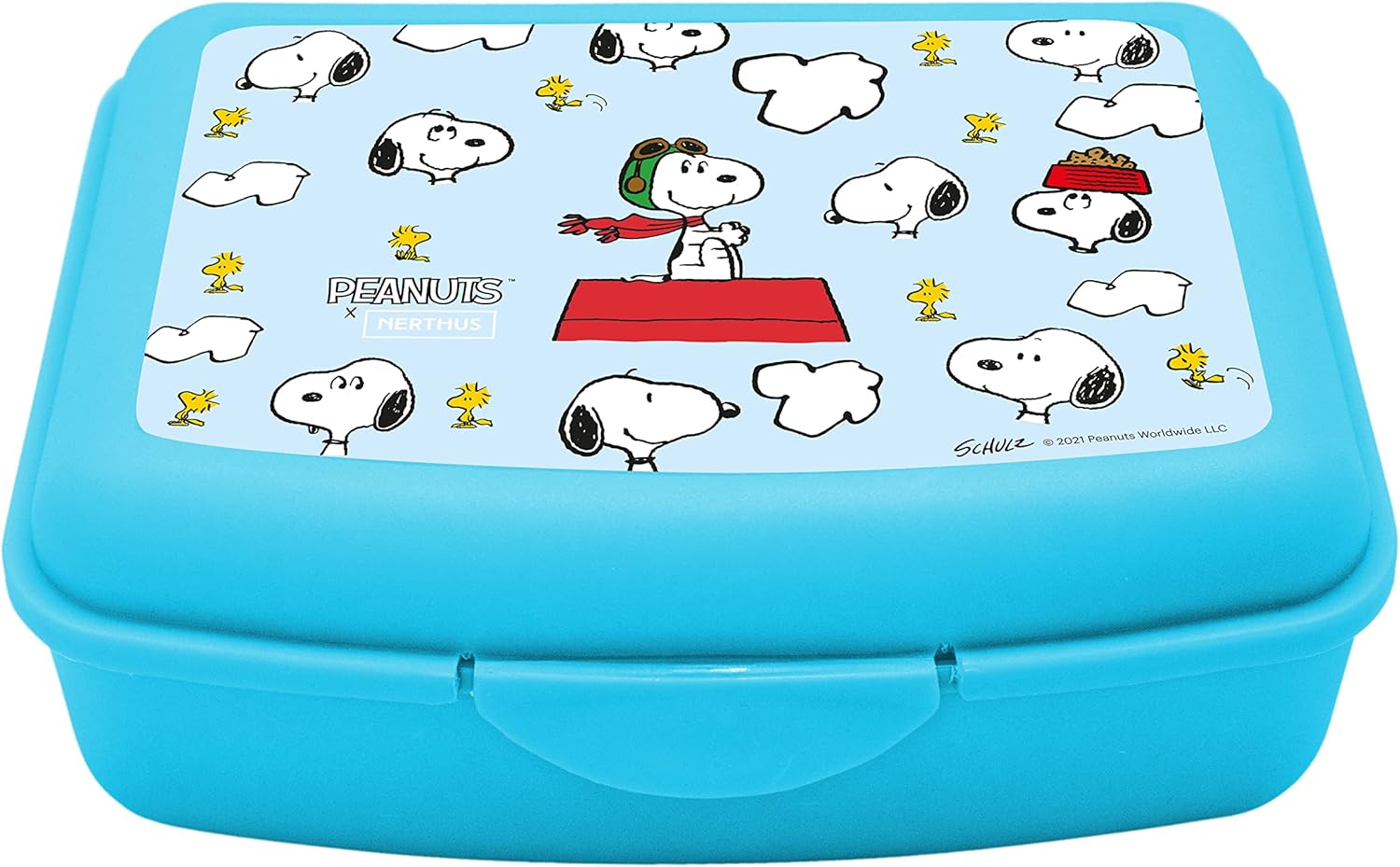 Nerthus - boîte à lunch Snoopy enfant - légère, facile à nettoyer FIH925