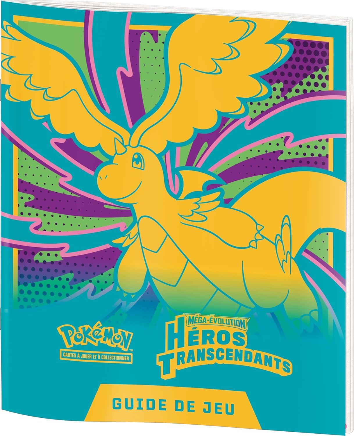 Pokémon - Coffret Dresseur Méga-Évolution Héros Transcendants - 9 boosters, 1 carte promo, accessoires premium