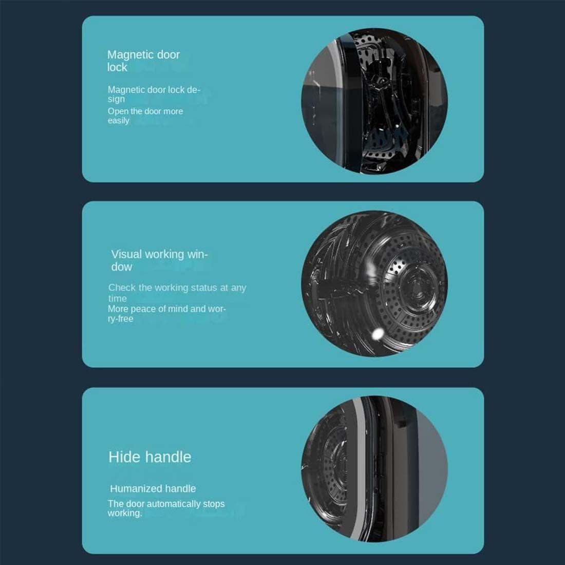 Sèche-linge portable - compact, 0,8 kg, 450W, 31x39x38cm