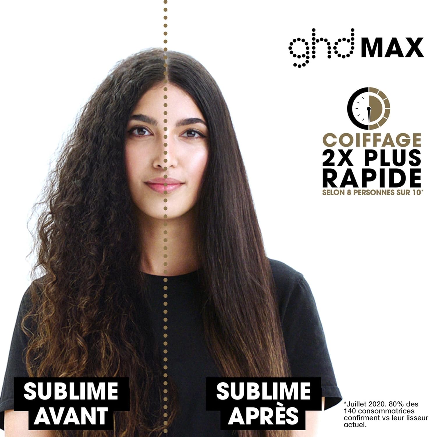 ghd - Max série - plaques larges - lissage rapide & brillant