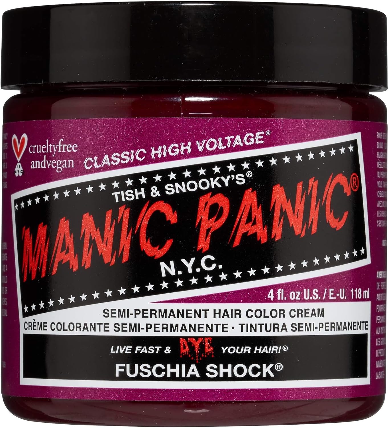 Manic Panic - Fuchsia Shock Classic - 118ml - teinture cheveux fuchsia