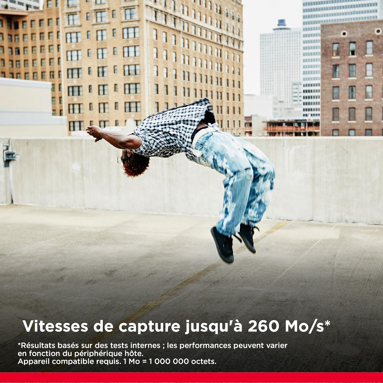 SanDisk - Extreme Pro série - SDXC 256 Go - 300 Mo/s, UHS-II, V90