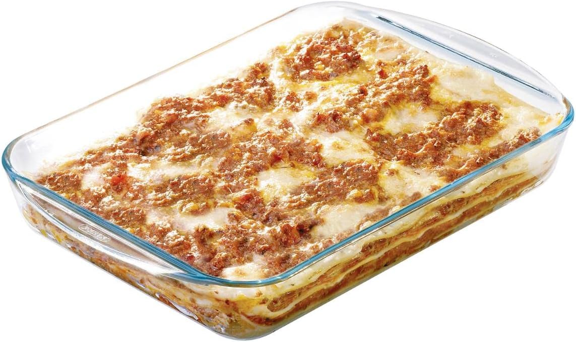 Pyrex - Lasagneforme série 3059019 - rectangulaire - passe four et lave-vaisselle - 3059019