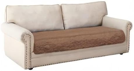 DUJUIKE - housse canapé imperméable, antidérapante, 76-180 cm, Brun DUJUIKE