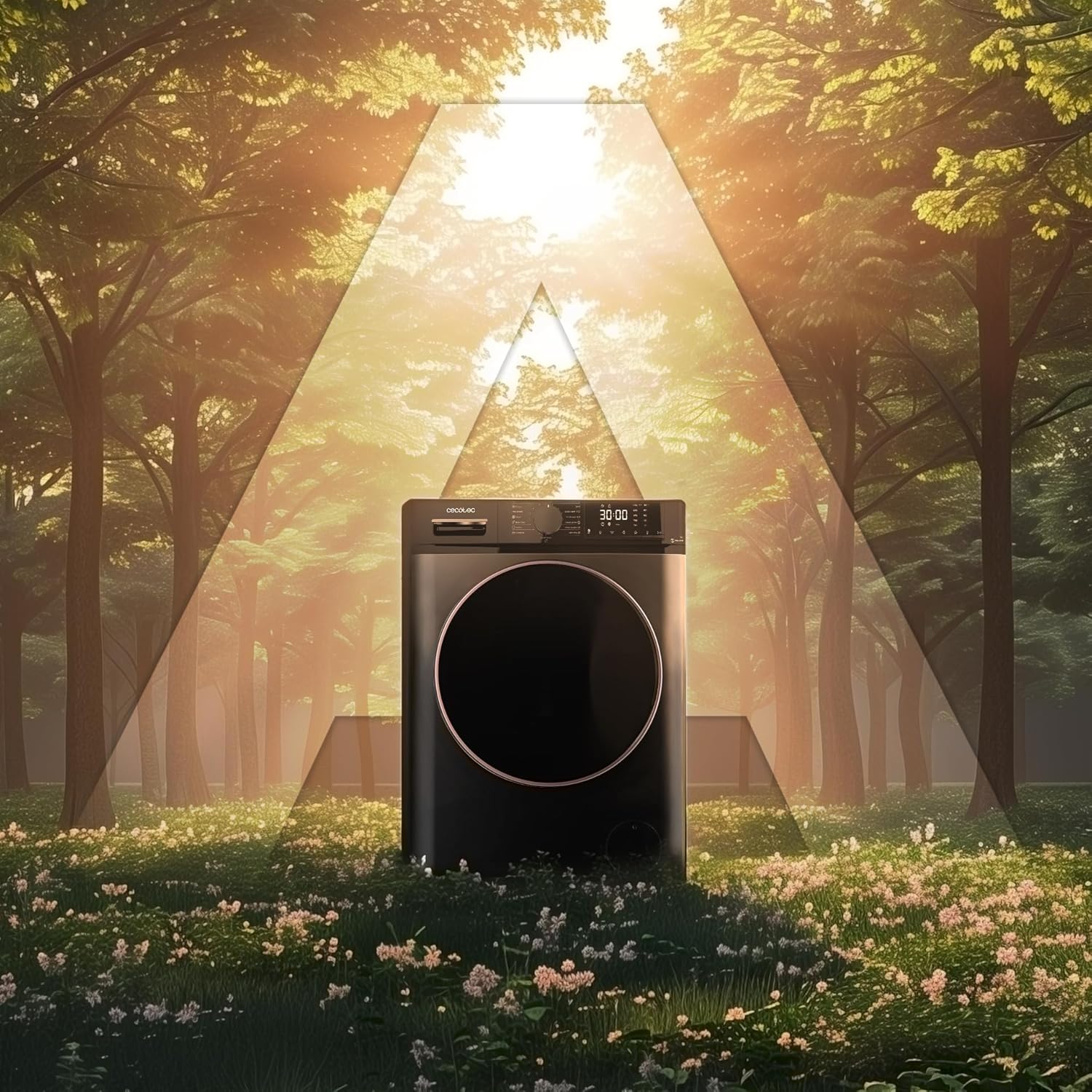 Cecotec - Bolero DressCode 10610 - 10kg, 1400rpm, inverter, anti-bactérien, 15 programmes, 10610