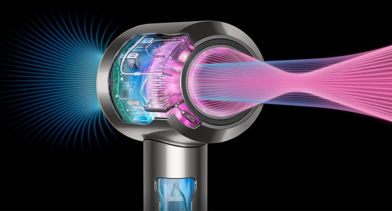 Dyson - Supersonic Origin - sèche-cheveux compact - ionique, couleur nickel/cuivre