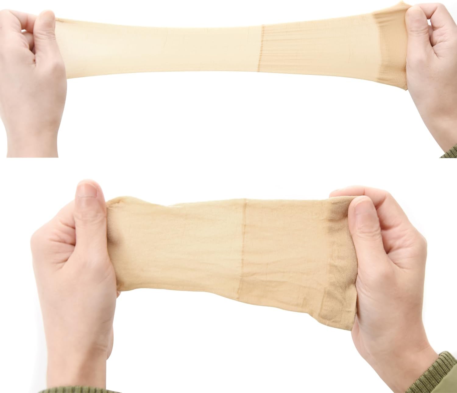 Bonnet de perruque - lot de 12 pièces - nylon beige - respirant, unisexe