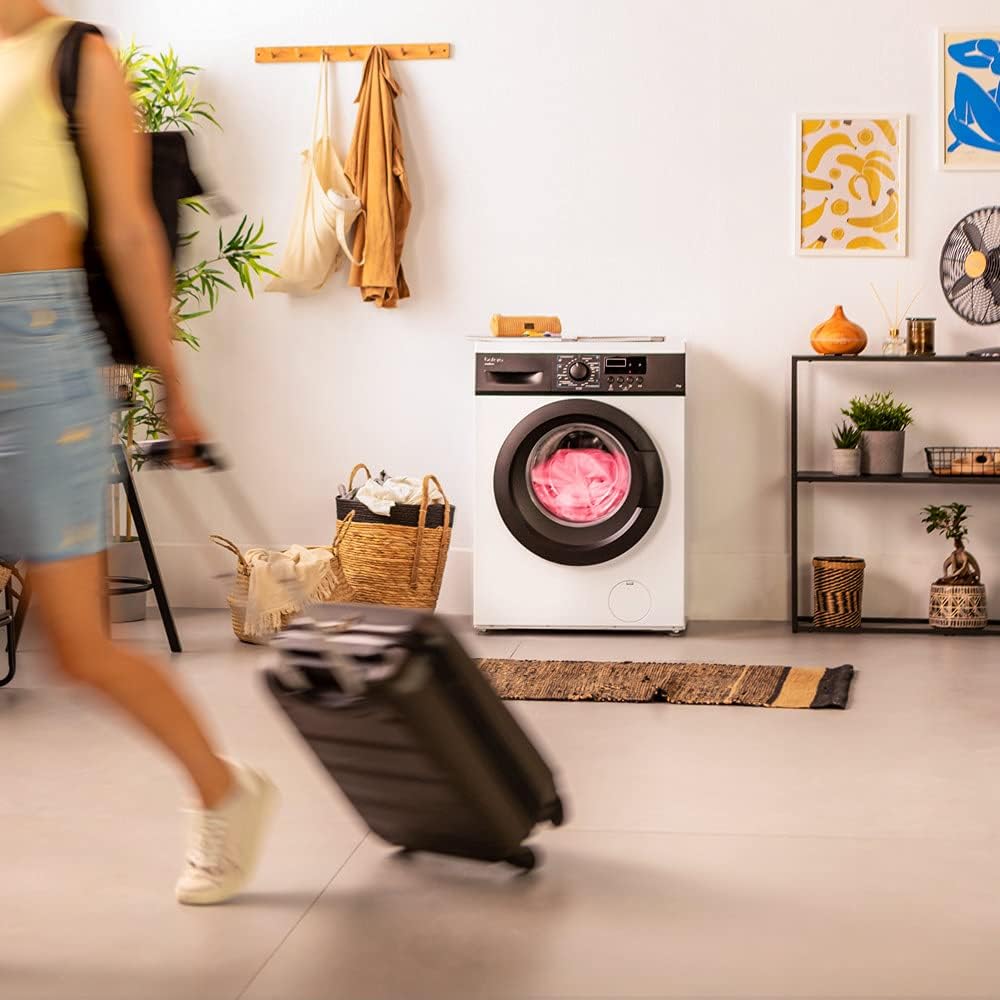 Cecotec - Lavadora Bolero DressCode - 6 kg - 8 programas, LED, DelayStart - 6000N