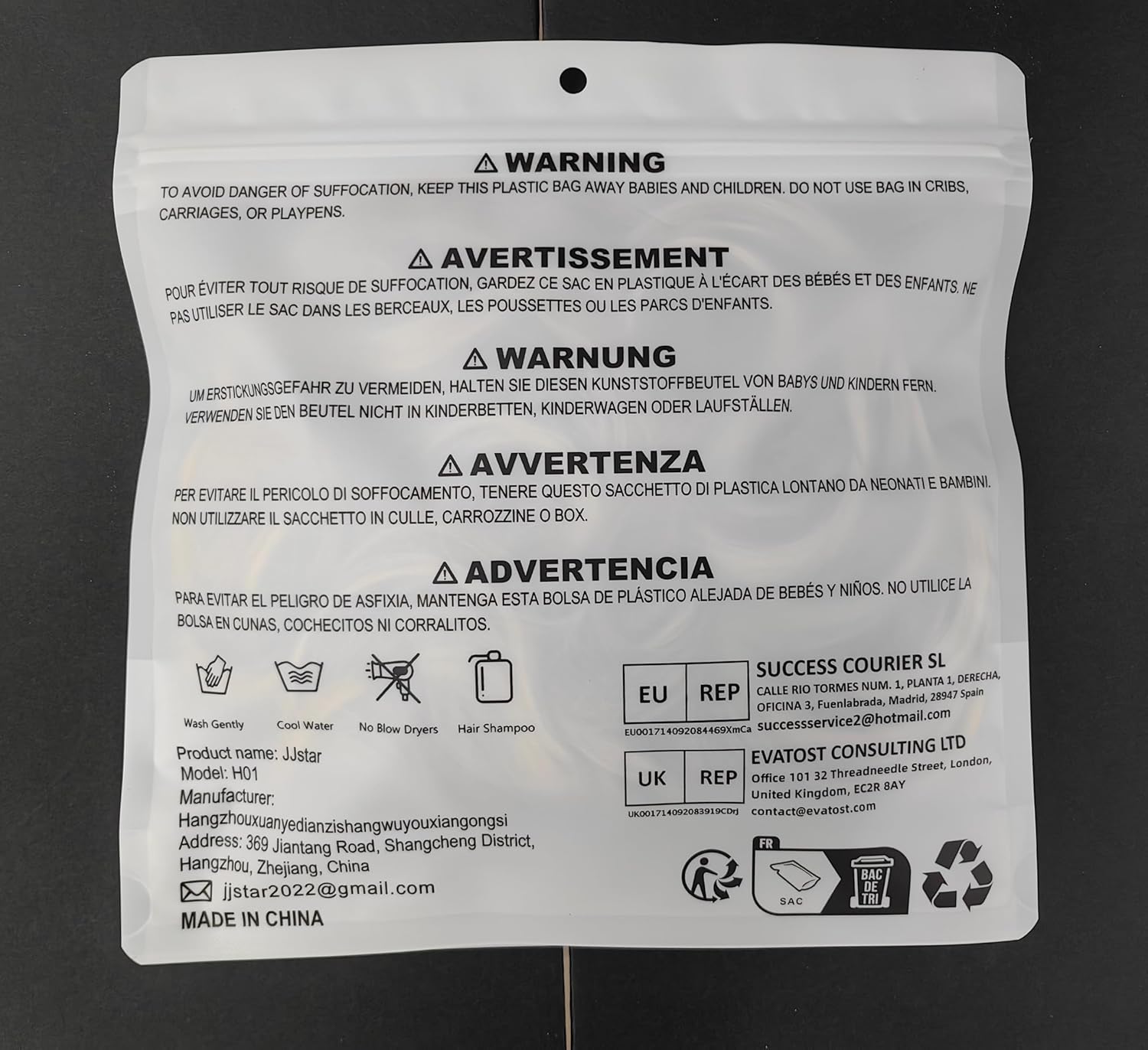 JJstar – Chignon postiche bouclé, élastique, cheveux naturels, auburn clair