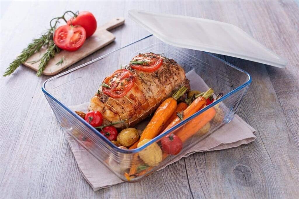 Pyrex - Classic rectangulaire - 1,5L/2,6L - couvercle hermétique