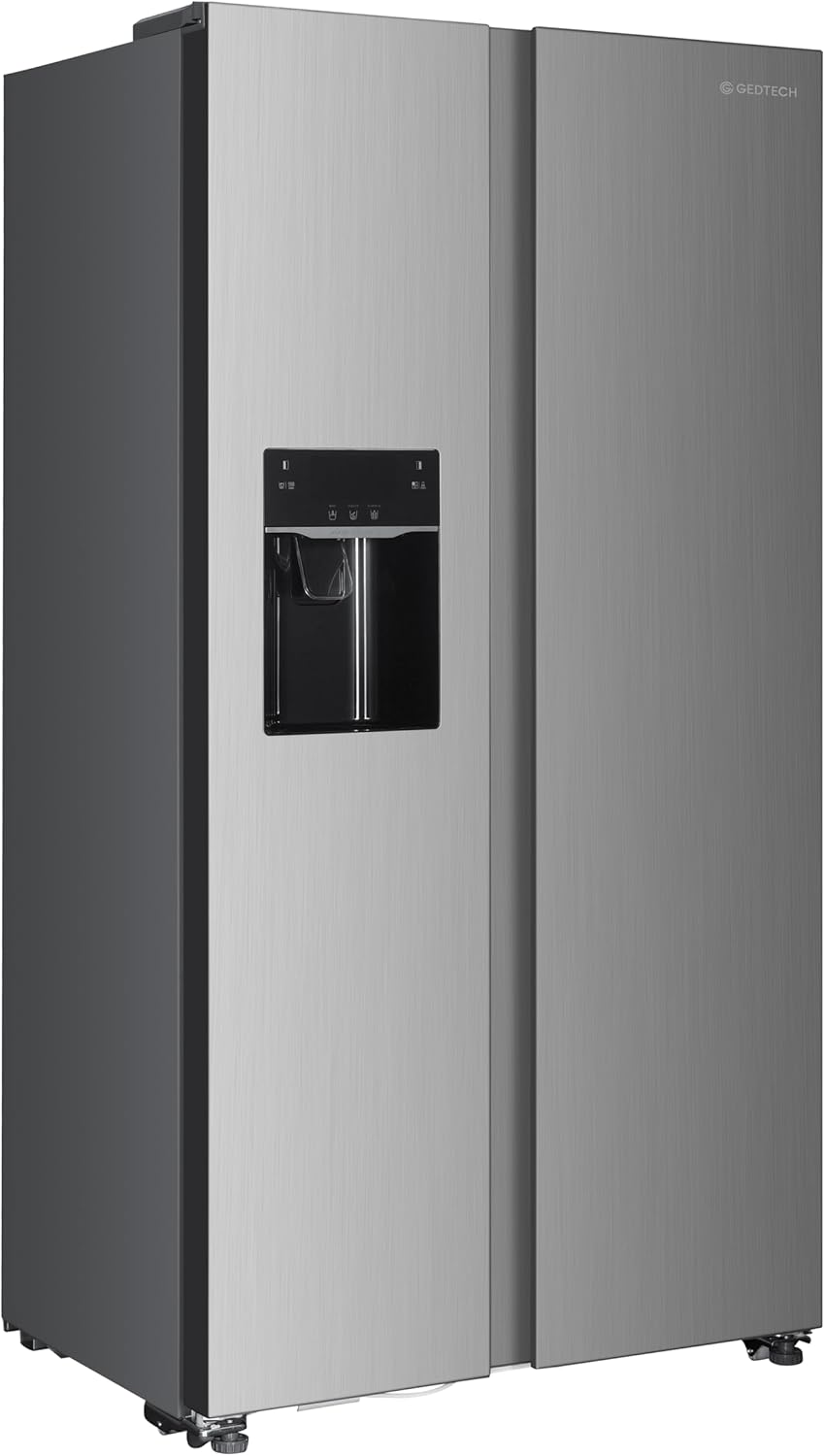 GEDTECH - Side by Side 513L inox - Distributeur eau & glaçons - GSBSA513IX
