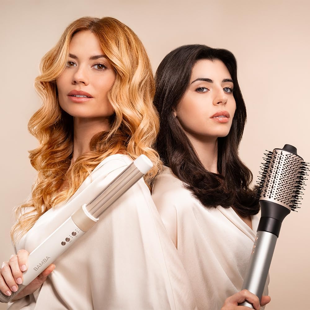 Cecotec - Brosse soufflante série AirGlam - 1400W - Coanda, 3 vitesses, 3 températures, contrôle chaleur, 110000rpm