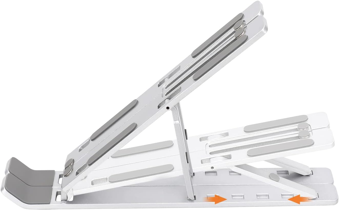 Amazon Basics - support pour ordinateur - 24x16.4x4.4cm - 6 angles, 10-15.6 pouces