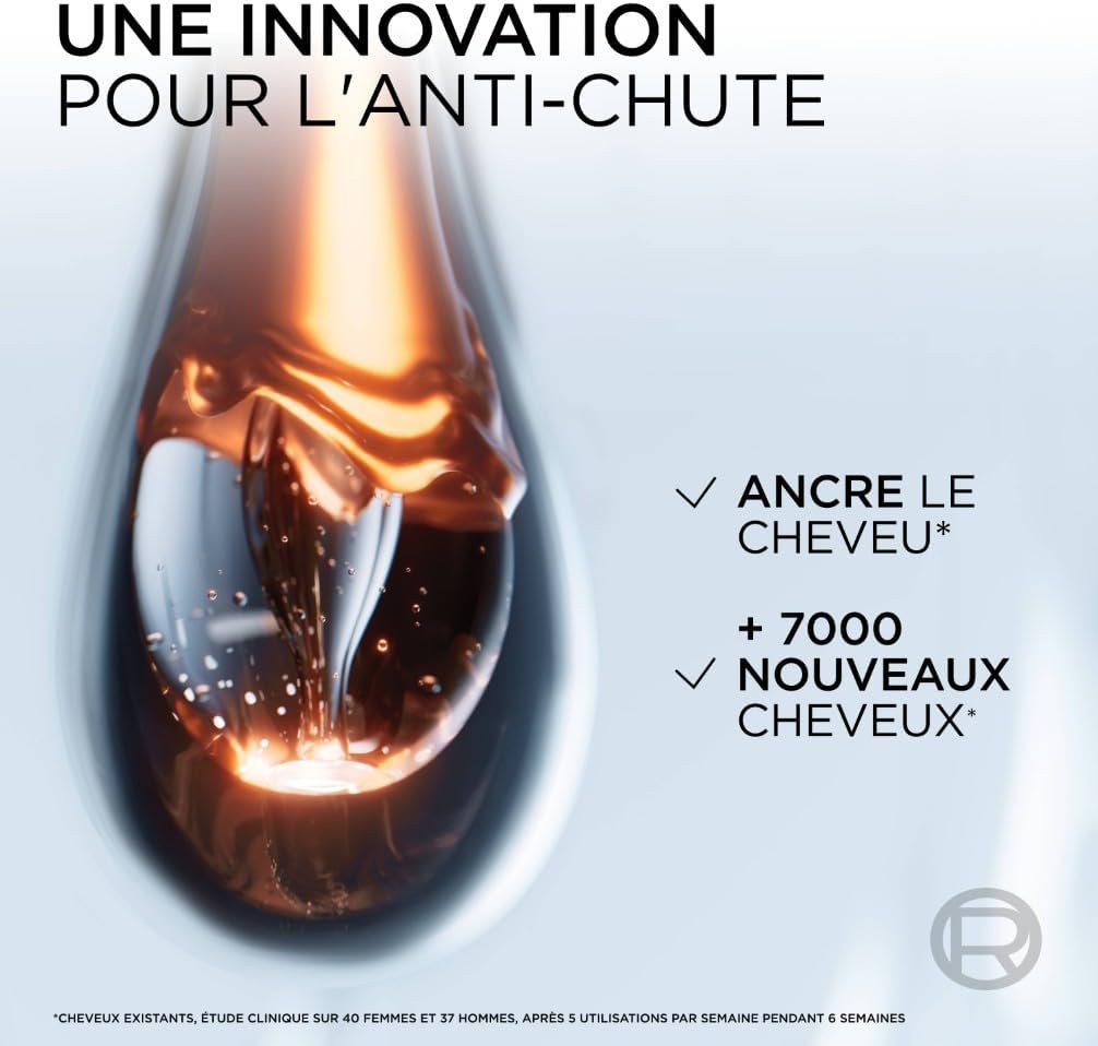 L'Oréal Paris - Elseve Fiber Booster - Shampooing & Sérum Anti-Chute, sans sulfates ni silicones, stimule la pousse