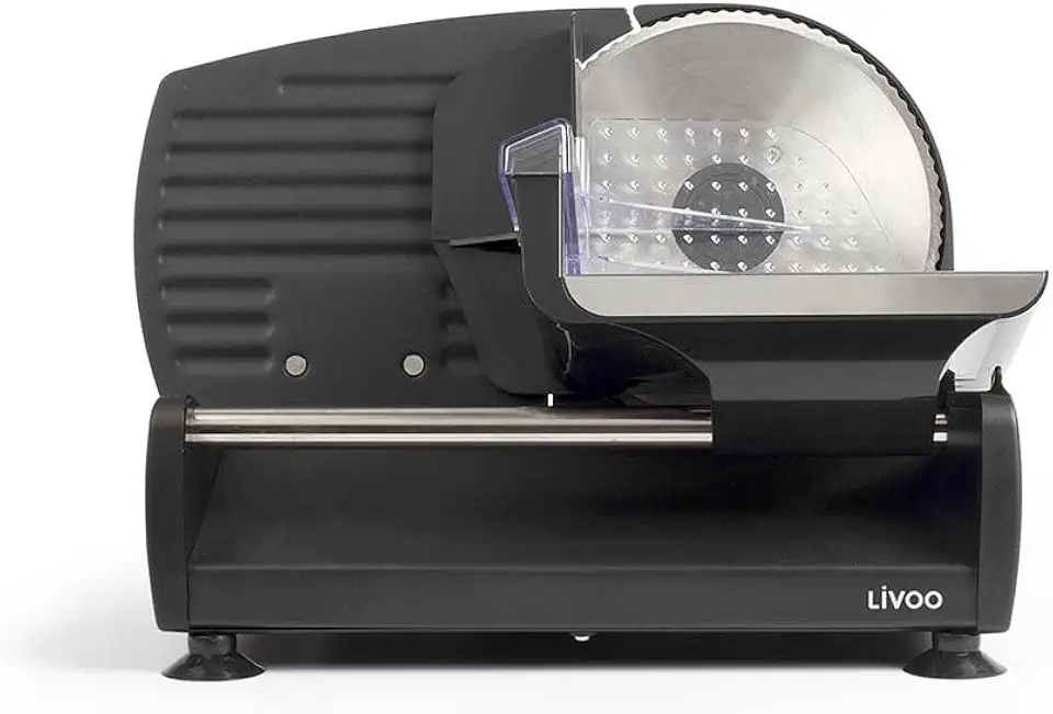 DOM - trancheuse électrique série 150W, lame 19cm, noire - DOM396