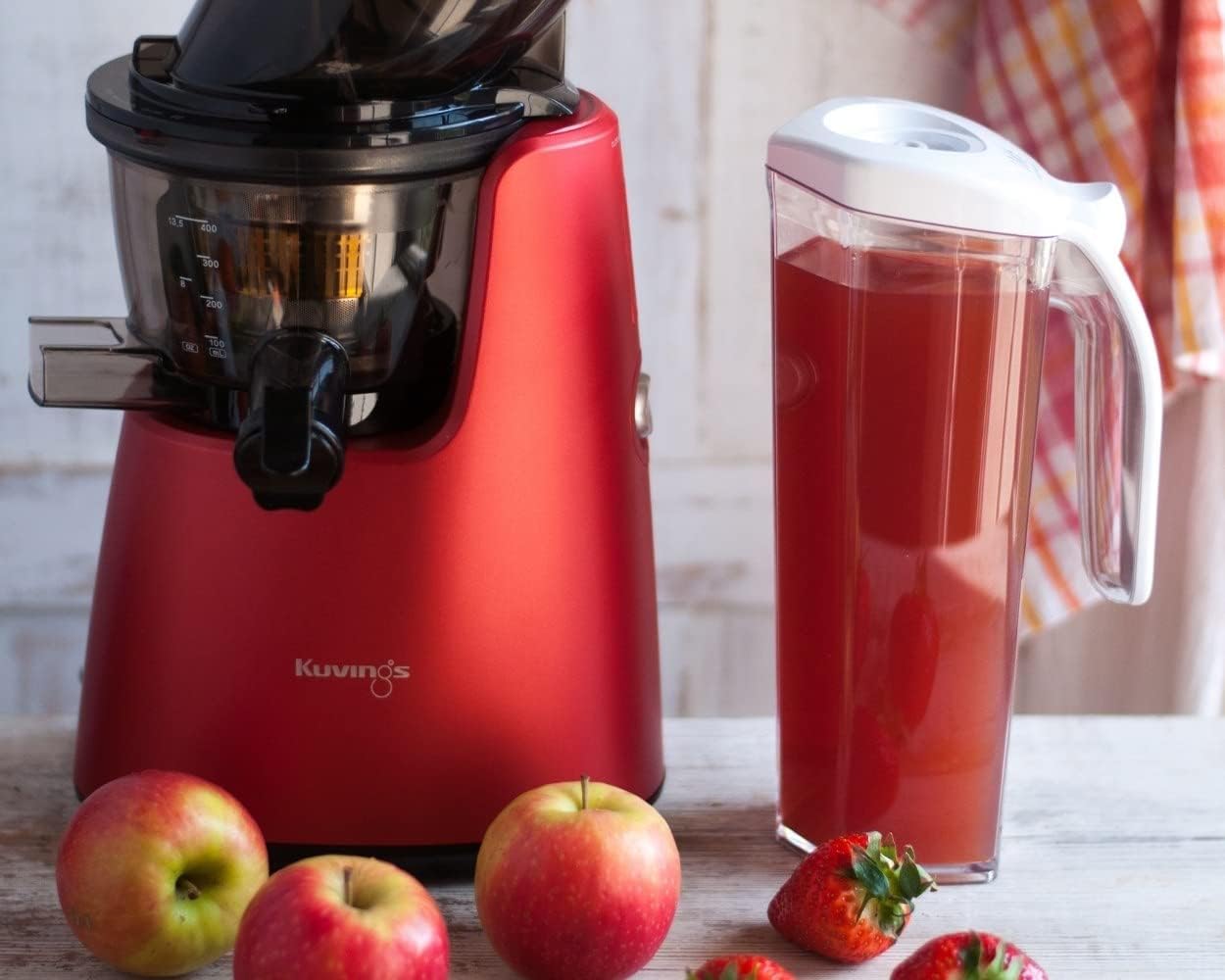 PIKA - Kit conservation sous vide 1L - carafe, pompe, couvercle S, blanc