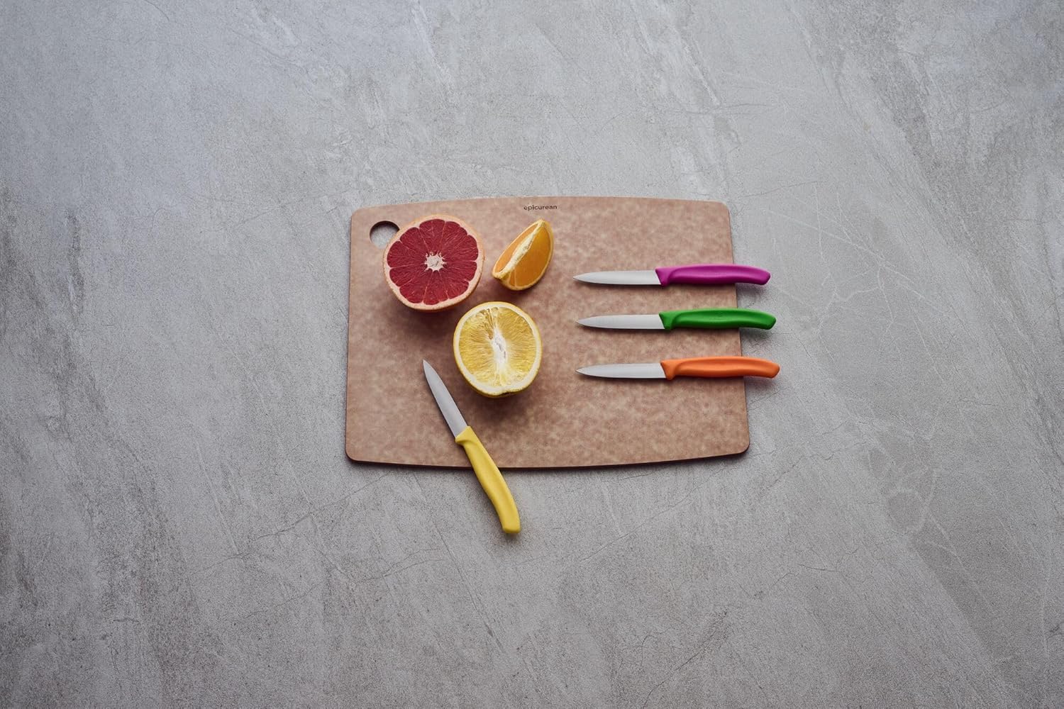 Victorinox - Swiss Classic - 8 cm - Set couteaux tranchants inox, orange