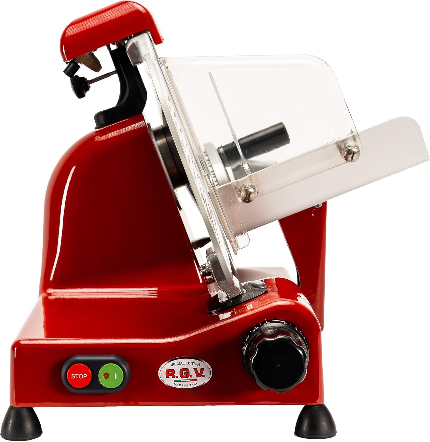 RGV - trancheuse série 90232, 140W, compacte, coloris rouge - 90232-RED