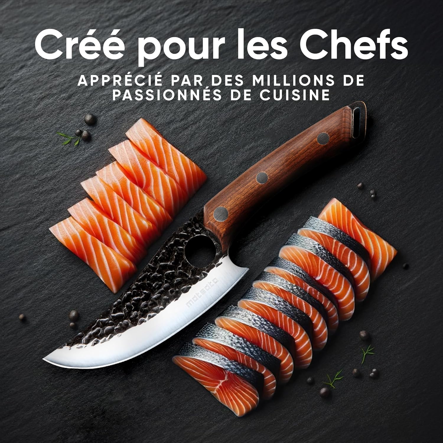 Matsato - couteau de cuisine japonais - équilibre, contrôle, modernité