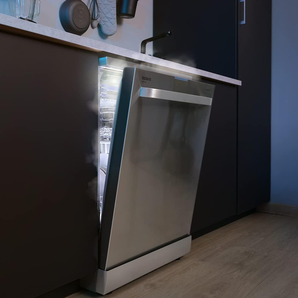 Cecotec - Bolero Aguazero - 60cm - 14 couverts, 8 programmes, inox, faible consommation, Aguazero 6800