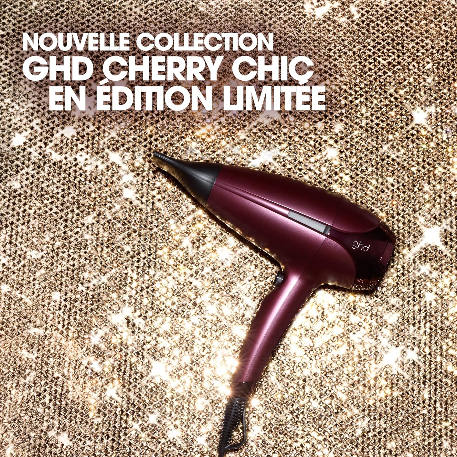 ghd - Helios (Bordeaux) - 2200W - Séchage puissant, sans frisottis, pochette